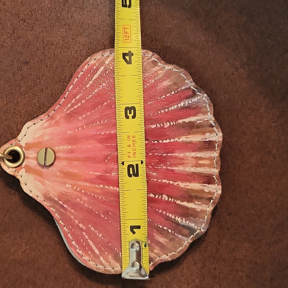 Patricia Nash Shell Mirror Key Fob Charm - Picture 7 of 10
